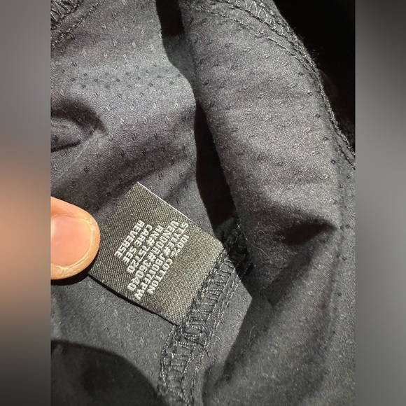 (NWT) J.B Holt “The Lincoln” Long Sleeve Black Button Down Size X-Large - Picture 4 of 4